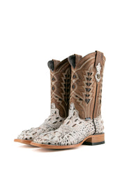 Caiman Jumbo Square Toe Cowboy Boot