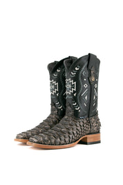 Clon Piton Mega Square Toe Cowboy Boots