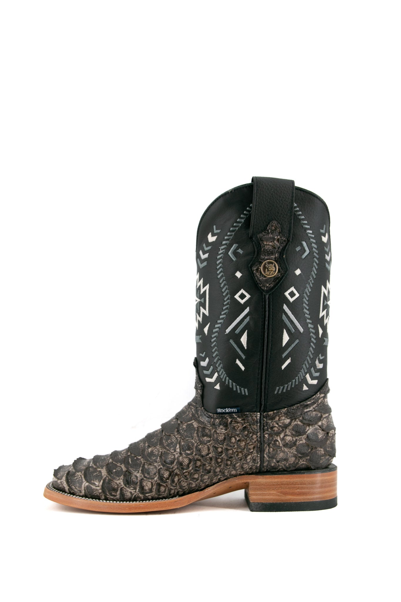 Clon Piton Mega Square Toe Cowboy Boots