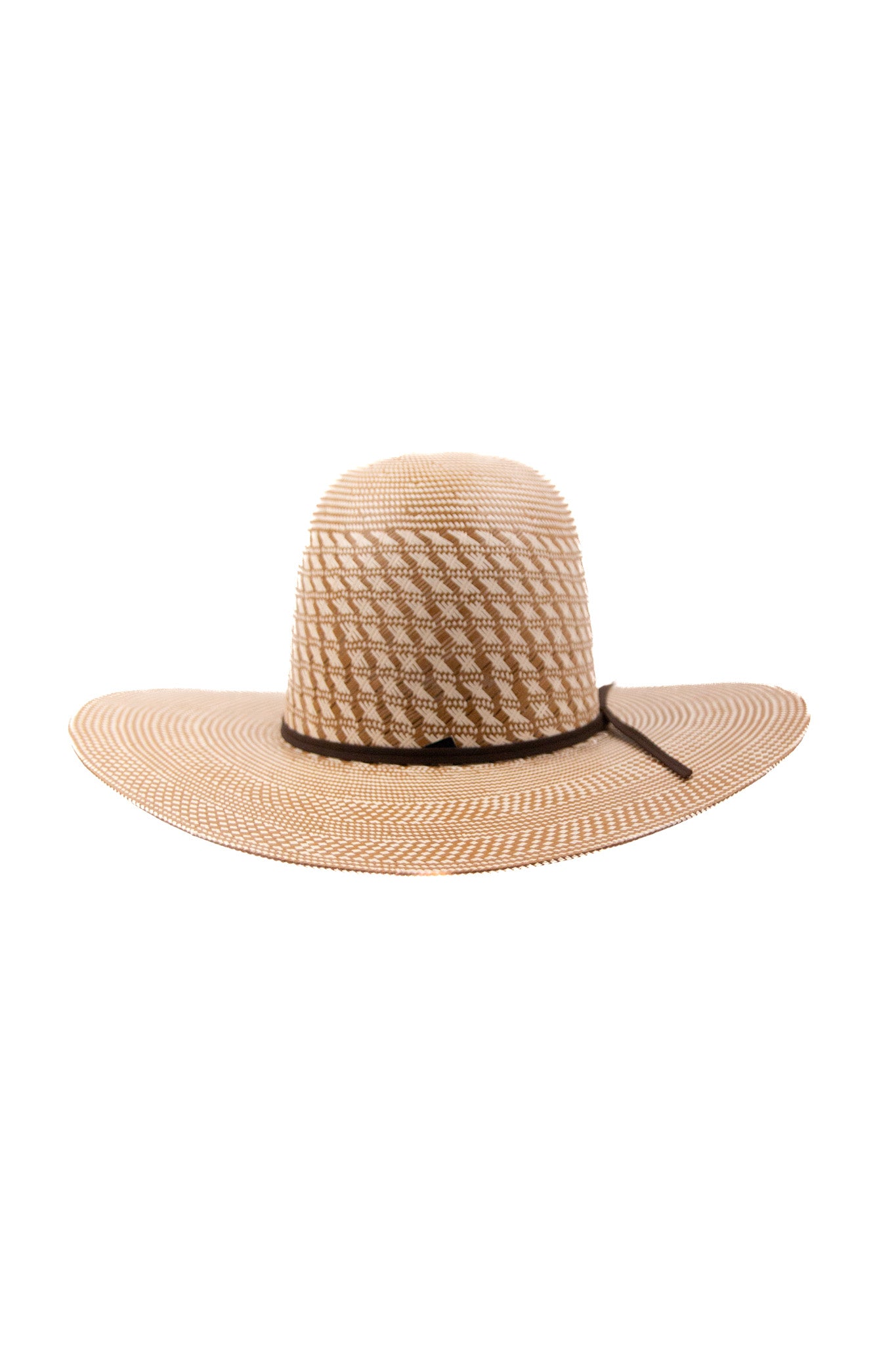 Cowpoke Open Crown Straw Hat