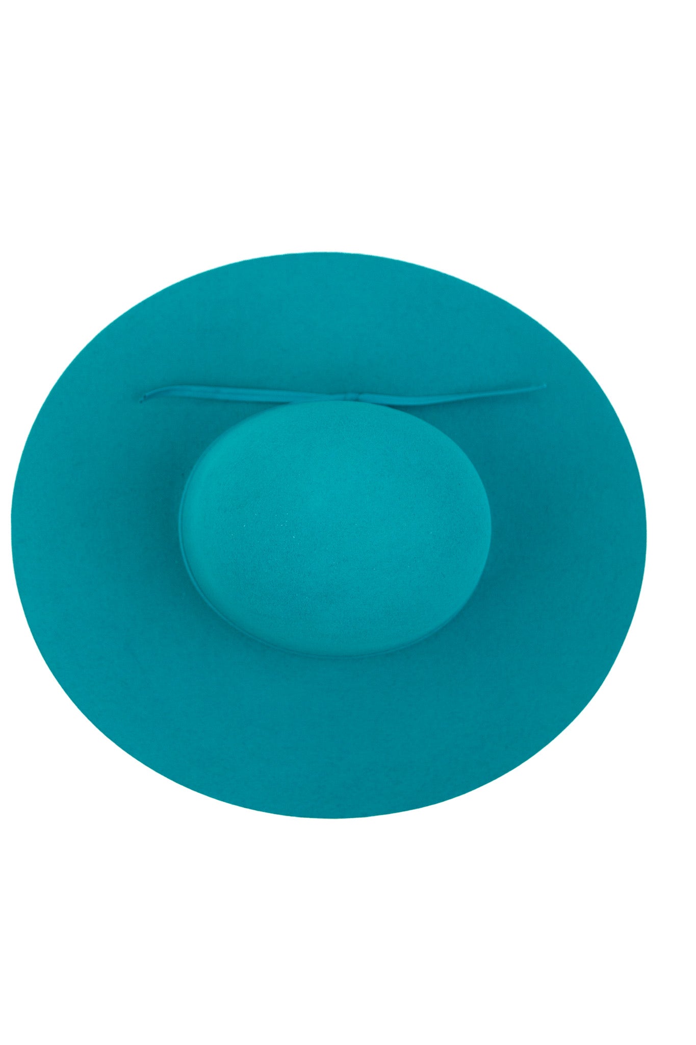 Rock'em 6X Turquoise Open Crown Felt Cowboy Hat