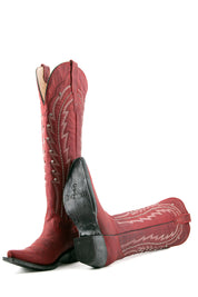 Carolina Tall Snip Toe Cowgirl Boot