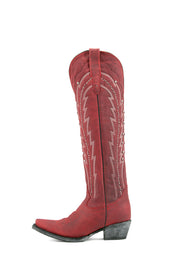 Carolina Tall Snip Toe Cowgirl Boot