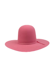 Rock'em 6X Pink Open Crown Felt Cowboy Hat