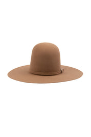 Rock'em 6X Khaki Open Crown Felt Cowboy Hat