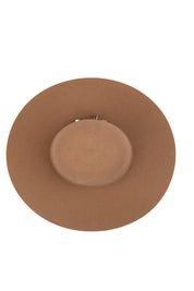 Rock'em 6X Khaki Open Crown Felt Cowboy Hat