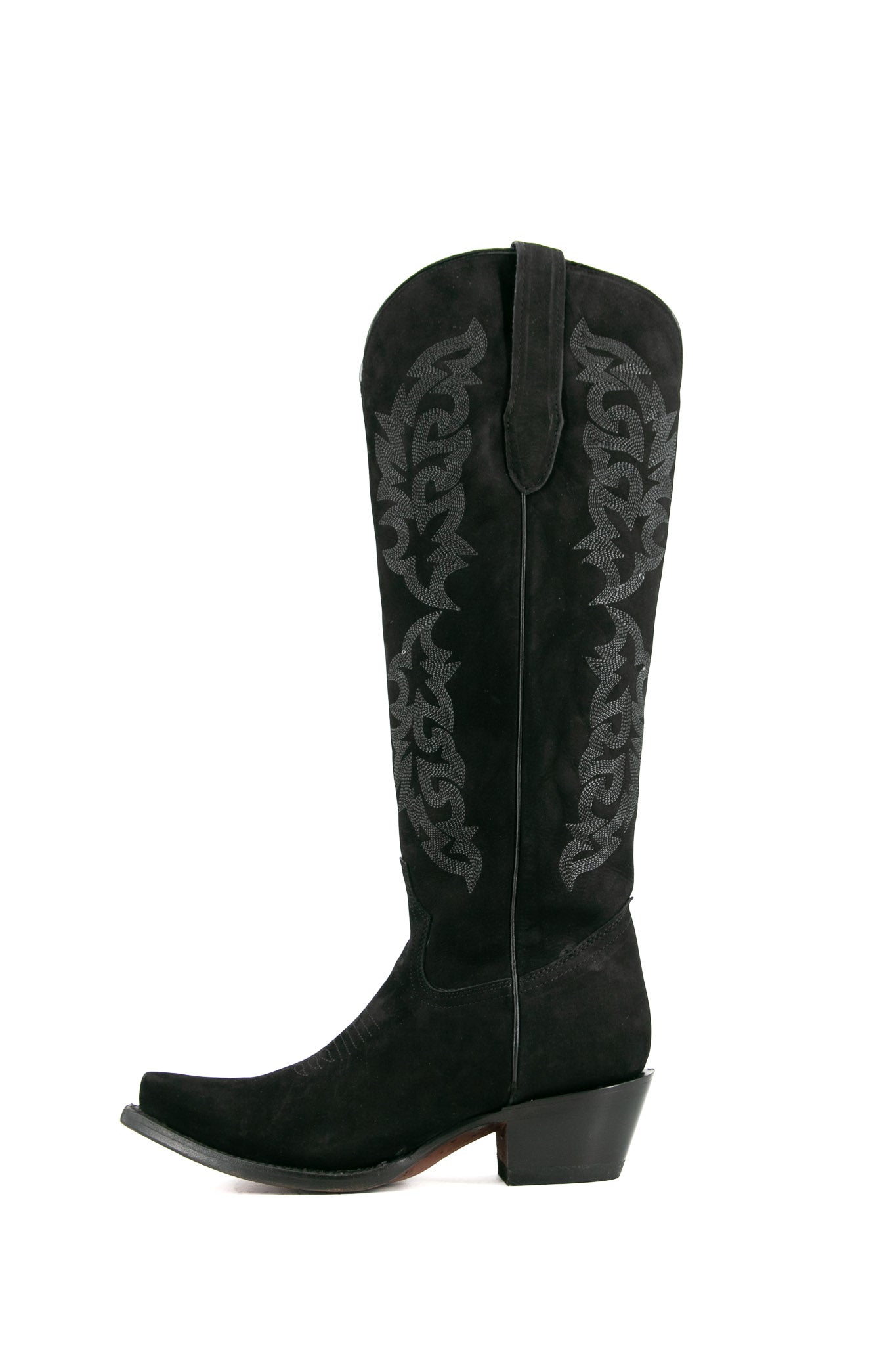 Mariana Nobuck Snip Toe Tall Cowgirl Boot