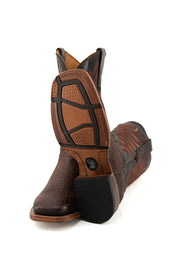 Elephant Square Toe Cowboy Boots