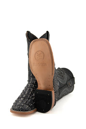 Giant Caiman Hornback Square Toe Cowboy Boot