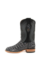 Giant Caiman Hornback Square Toe Cowboy Boot