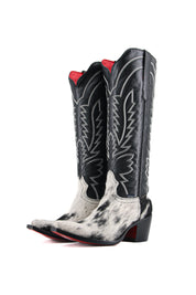 Bianca Tall Red Bottom Cowhide Snip Toe Cowgirl Boot Size 7 Box QW25