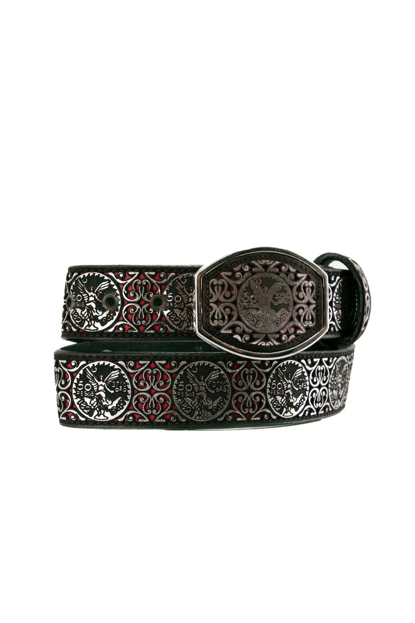 Centenario Cowboy Belt Red Plated