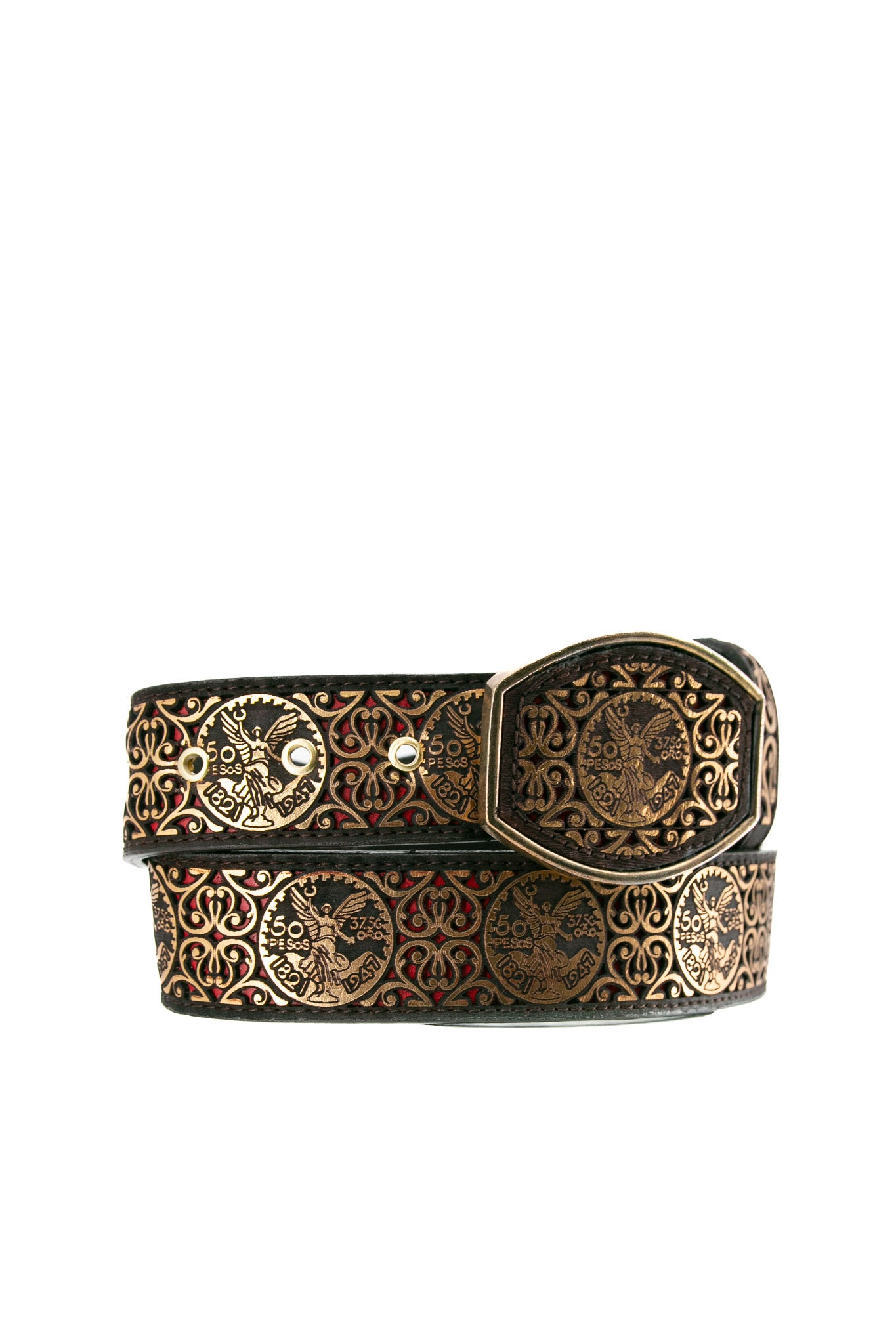 Centenario Cowboy Belt Red Plated