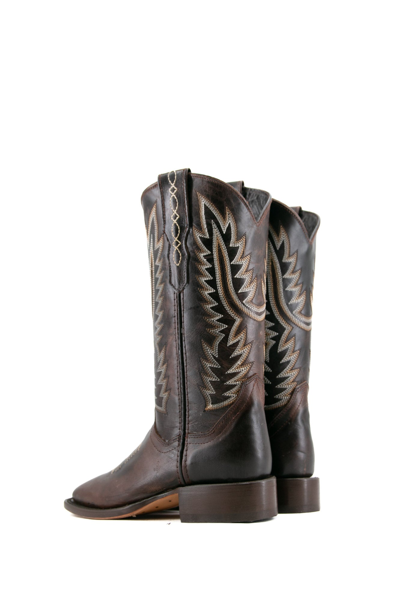 Marla Brown Square Toe Cowgirl Boot