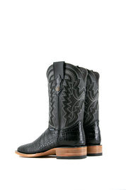 Caiman Belly Square Toe Cowboy Boot