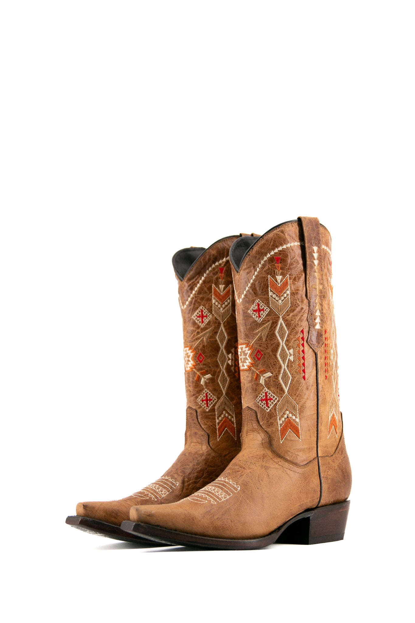 Olivia Azteck Snip Toe Cowgirl Boot FINAL SALE