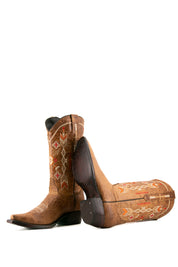 Olivia Azteck Snip Toe Cowgirl Boot FINAL SALE