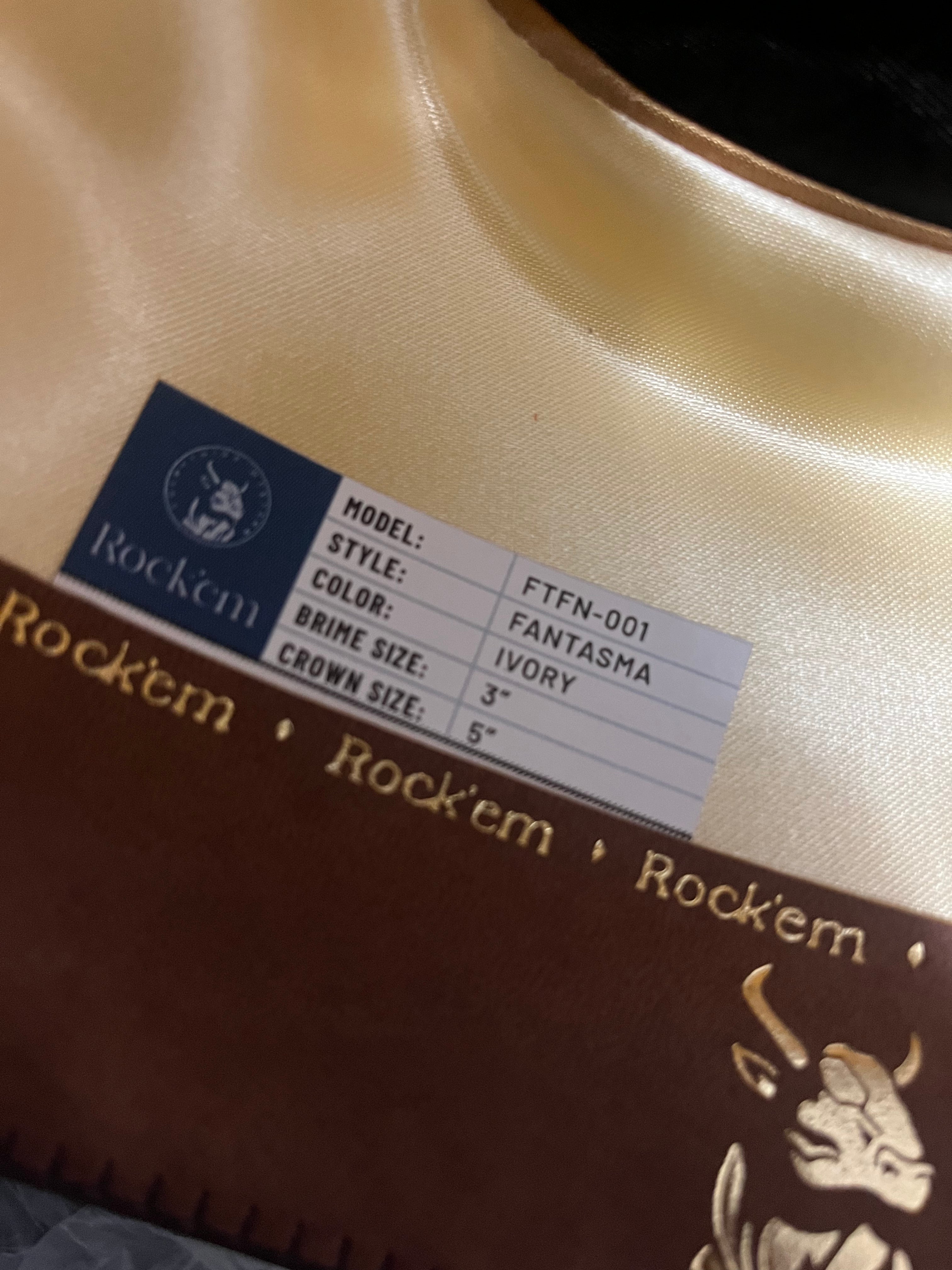 Rock'em 5000X Fantasma Sinaloa Straw Hat