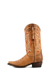 Olivia Azteck Snip Toe Cowgirl Boot FINAL SALE