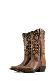 Olivia Azteck Snip Toe Cowgirl Boot FINAL SALE