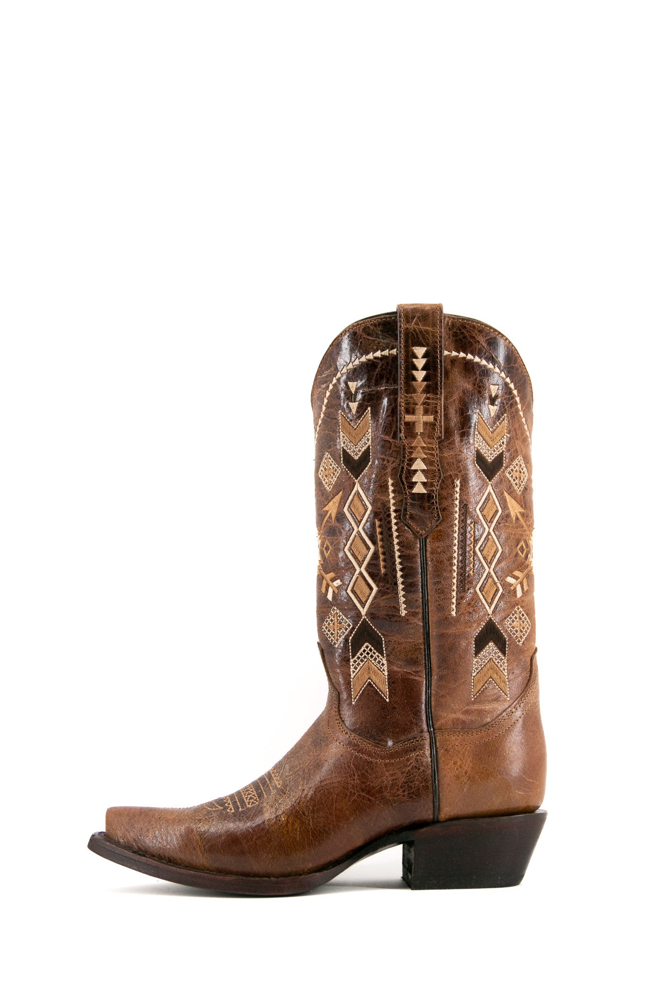 Olivia Azteck Snip Toe Cowgirl Boot FINAL SALE