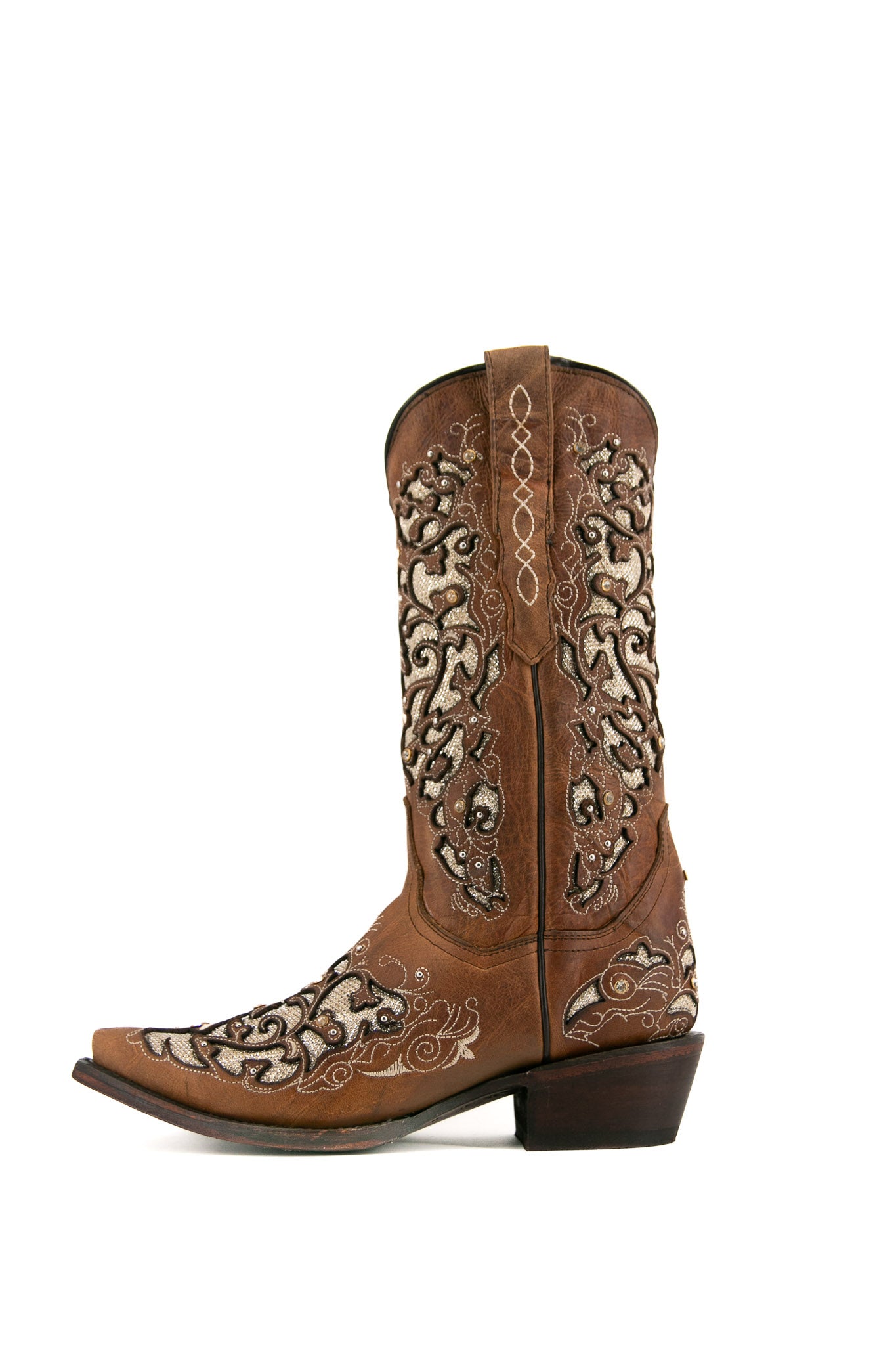 Clarissa Snip Toe Cowgirl Boot