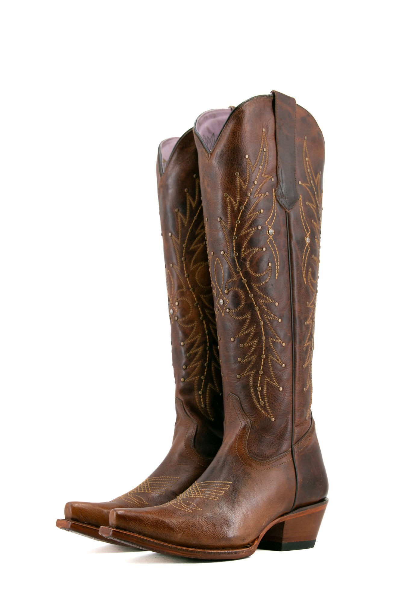 Paulina Snip Toe Tall Cowgirl Boot