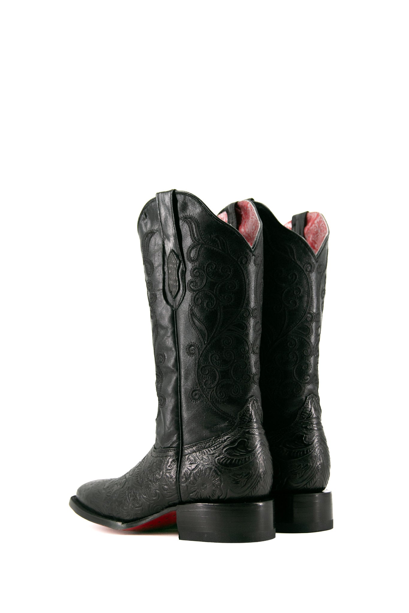 Tamaya Square Toe Red Bottom Cowgirl Boot