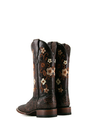 455 Paraiso Cincelado Square Toe Cowgirl Boot