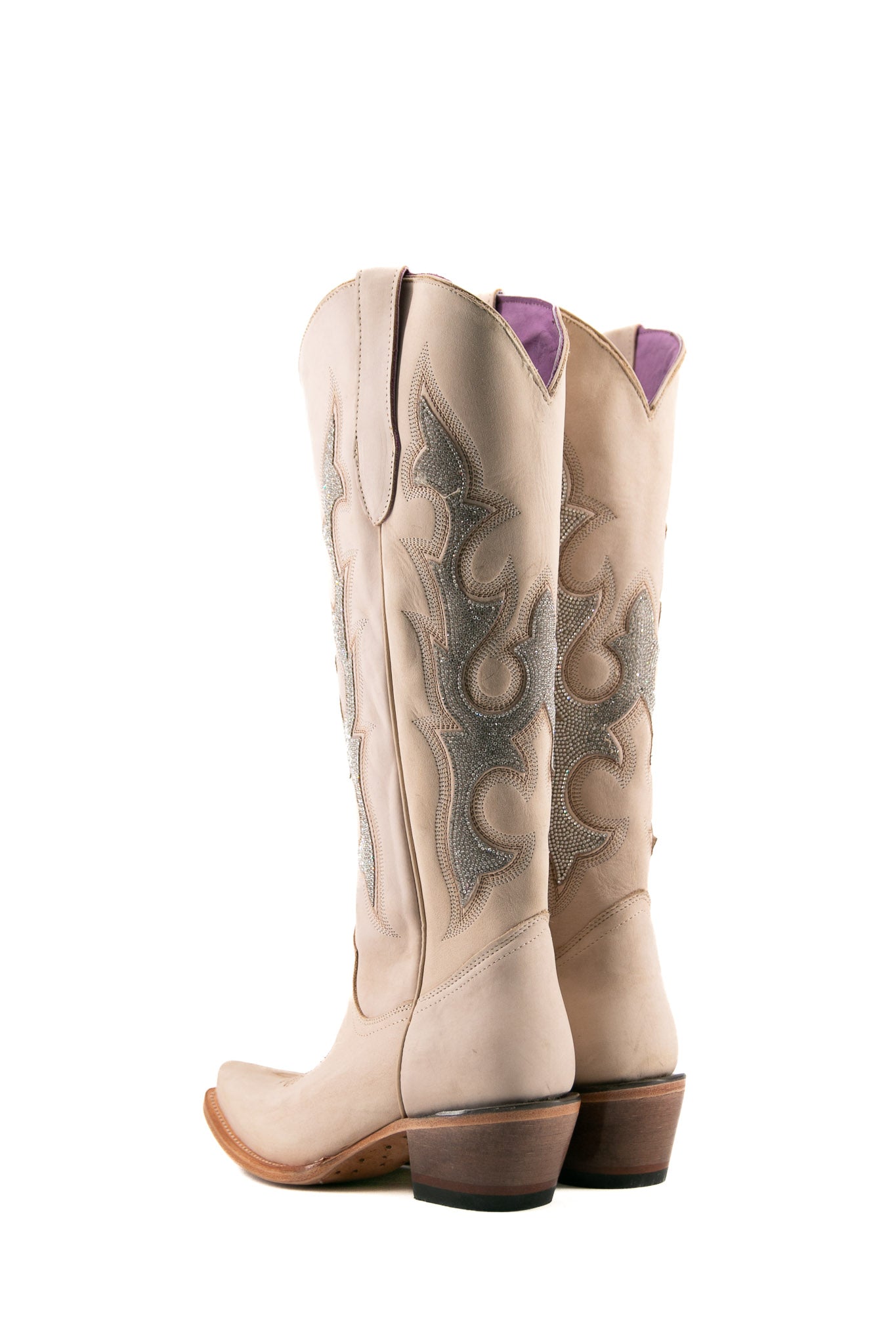 Makayla Nobuck Tall Snip Toe Cowgirl Boot