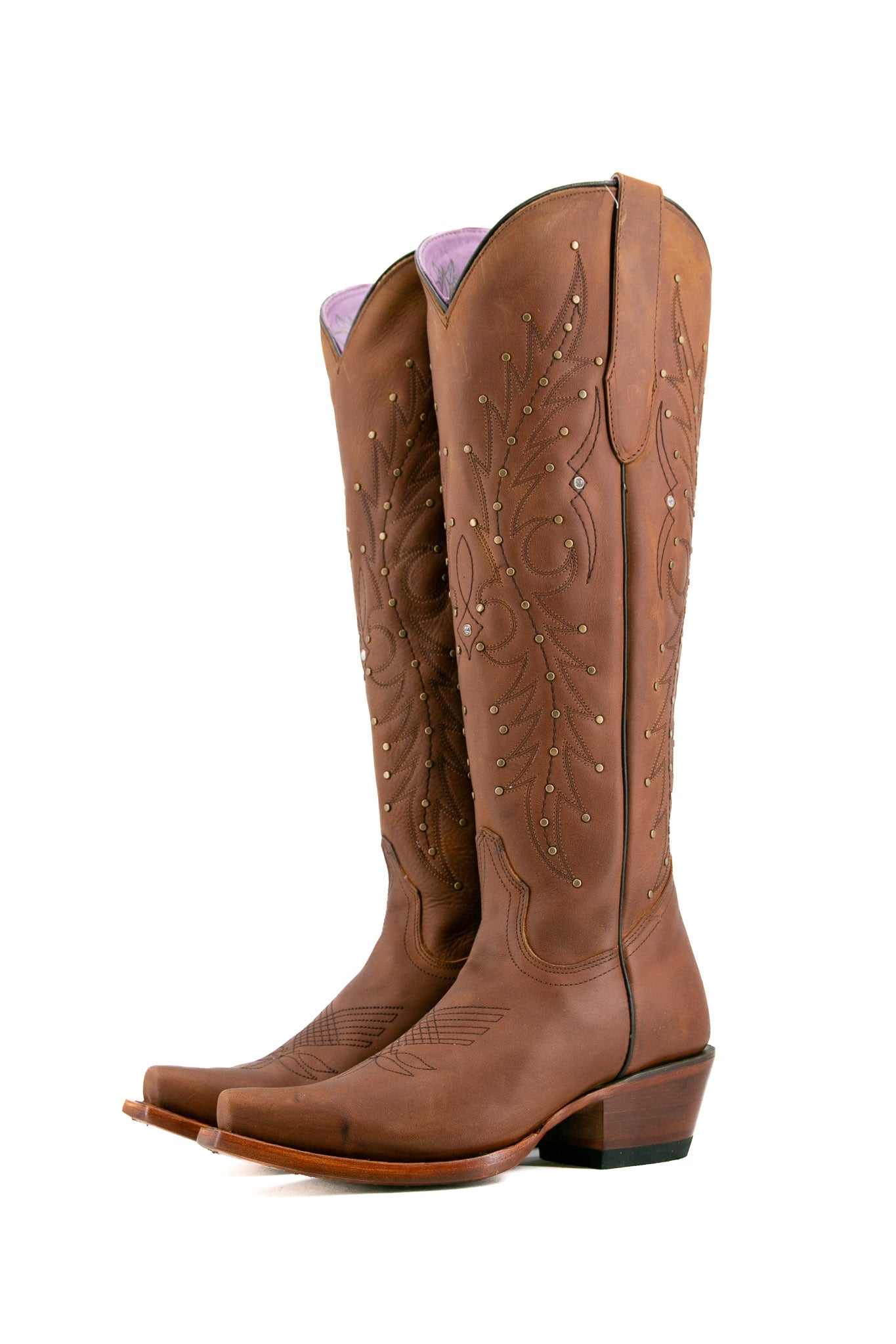 Paulina Snip Toe Tall Cowgirl Boot