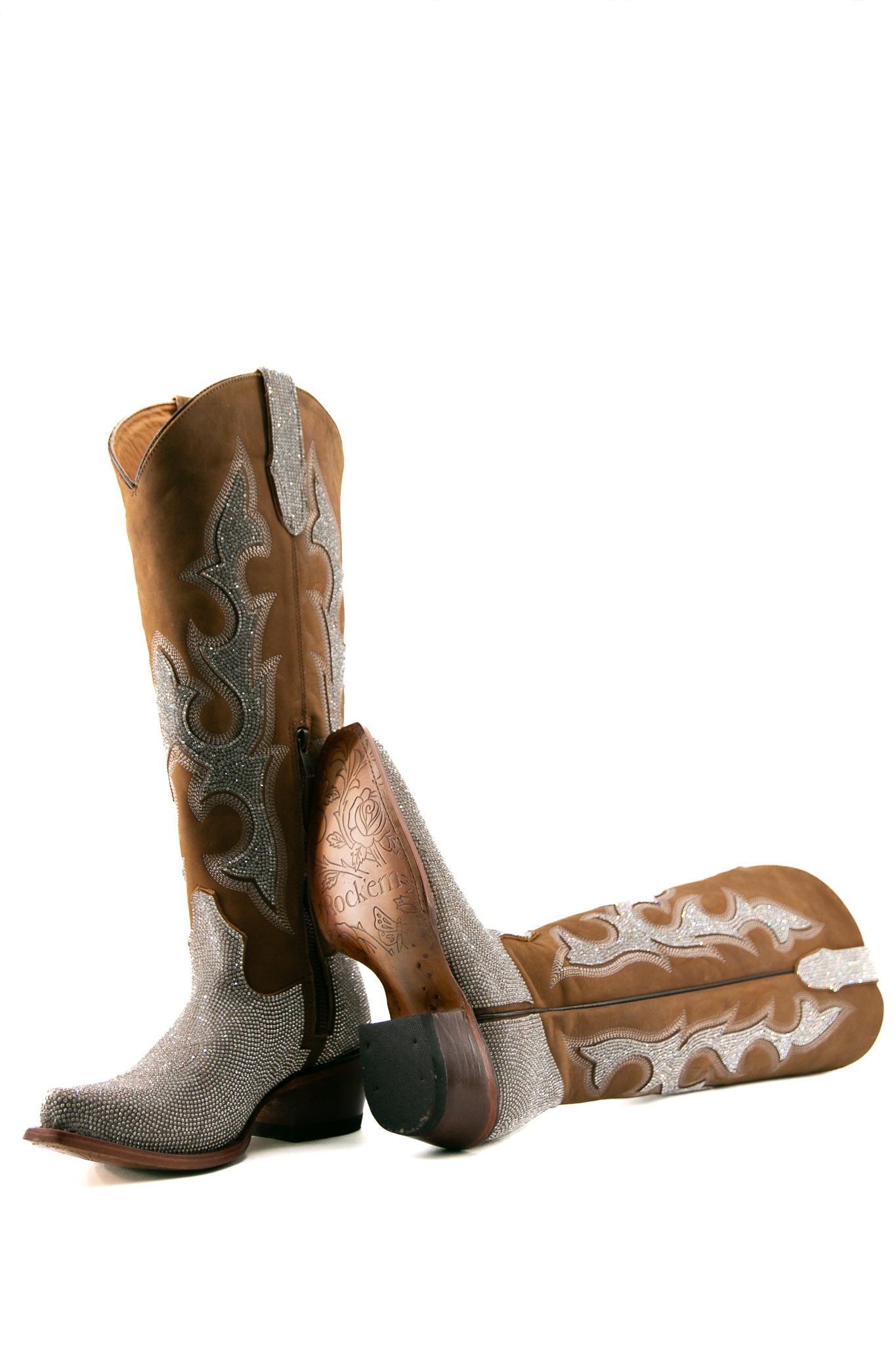 Salome Starlight Rhinestone Tall Cowgirl Boot