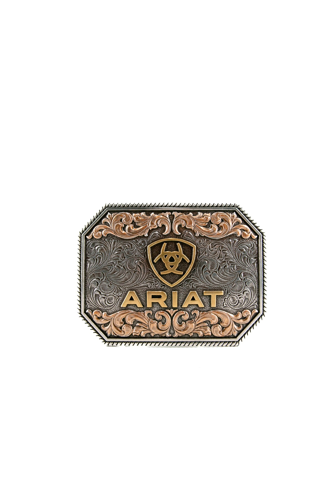 Ariat  Tri-Color Rectangle Buckle- A37054