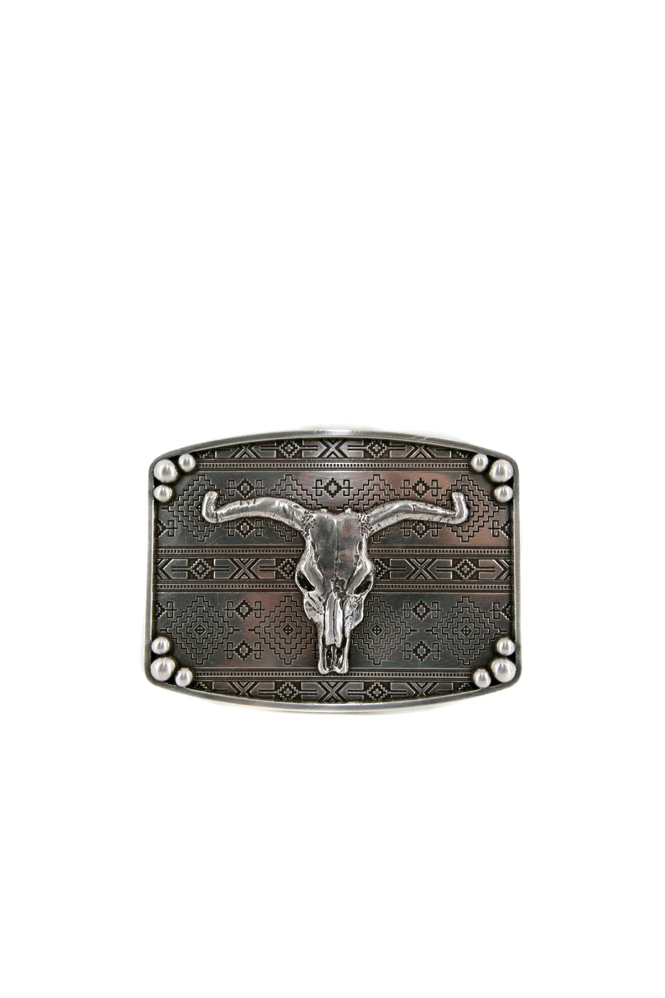 Nocona Bull Head Western Belt Buckle 37716