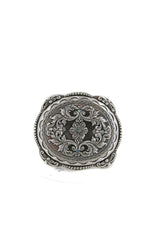 Blazin Roxx Flower Rhinestone Belt Buckle