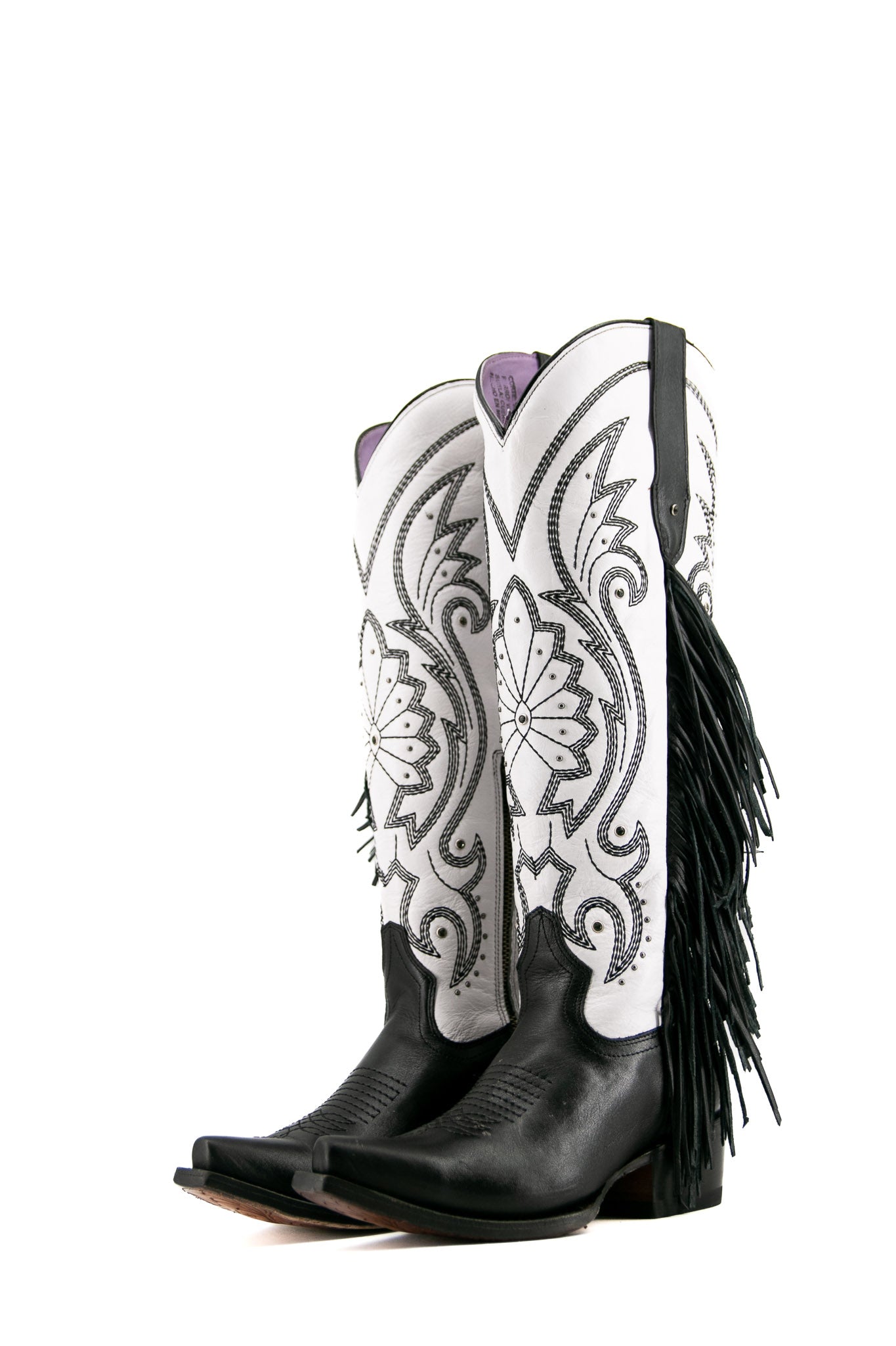 Bonie Fringe Tall Snip Toe Cowgirl Boot FINAL SALE