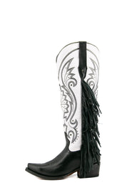 Bonie Fringe Tall Snip Toe Cowgirl Boot FINAL SALE