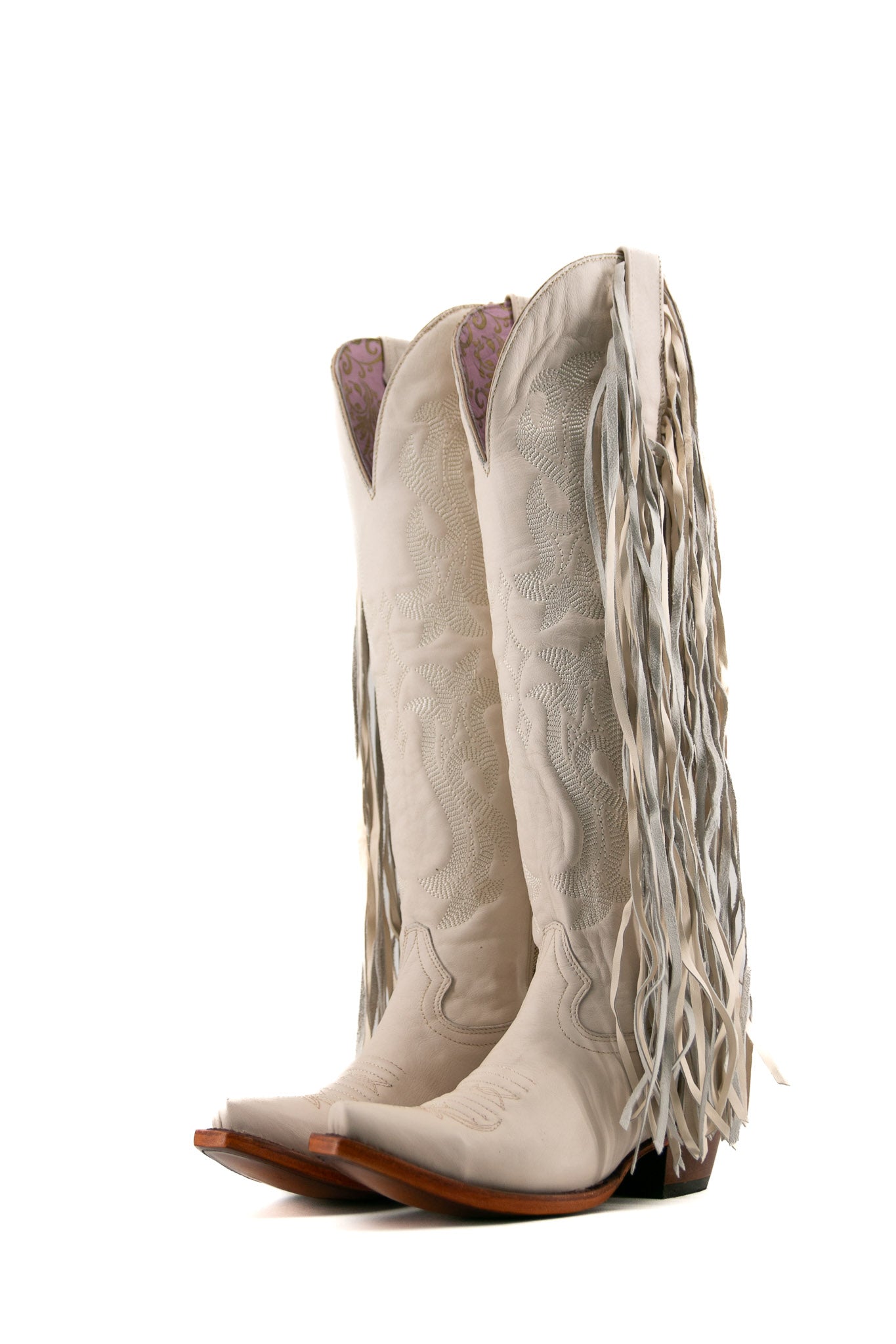 Maite Tall Fringe Snip Toe Cowgirl Boot FINAL SALE