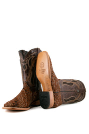 Est. Cafe Arizona Cowhide Tejido Men's Boot Size 11 Box 1M