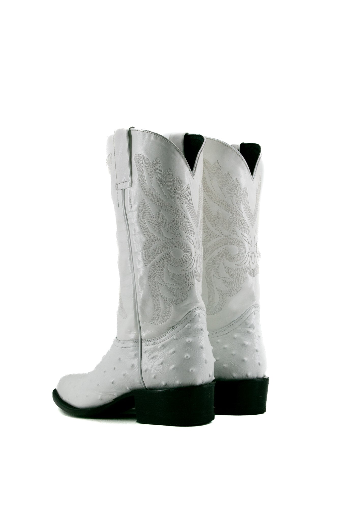 Ostrich Round Toe Cowboy Boot FINAL SALE