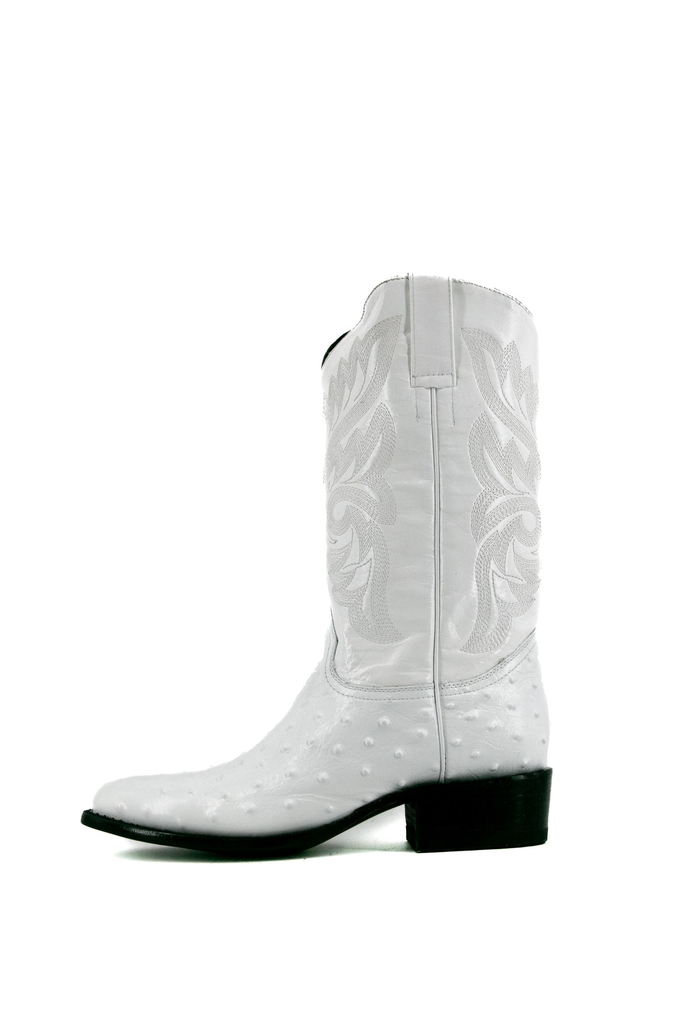 Ostrich Round Toe Cowboy Boot FINAL SALE