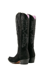 Mariana Nobuck Snip Toe Tall Cowgirl Boot