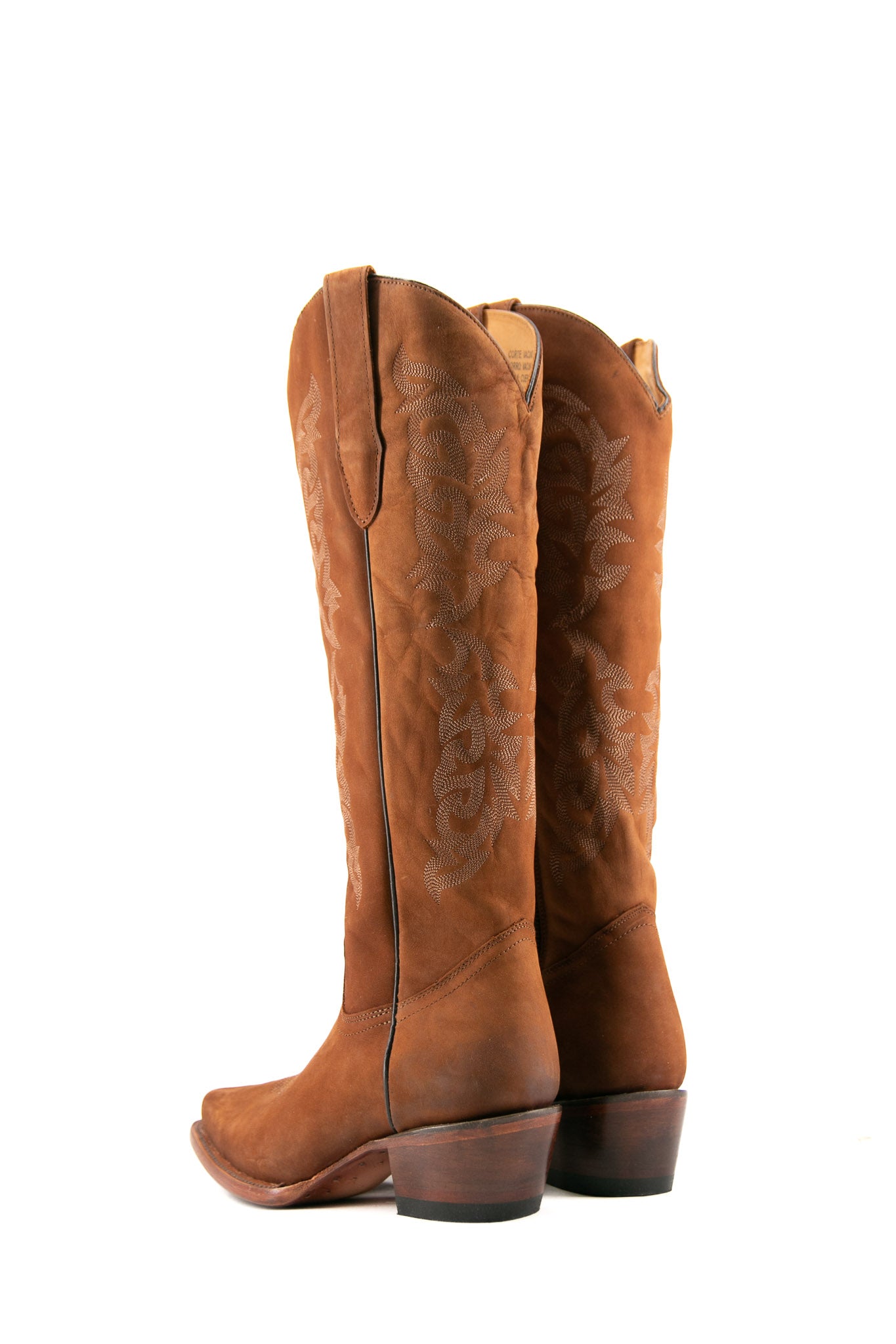 Mariana Nobuck Snip Toe Tall Cowgirl Boot