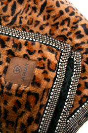 Ariat Leopard Snuggle Blanket