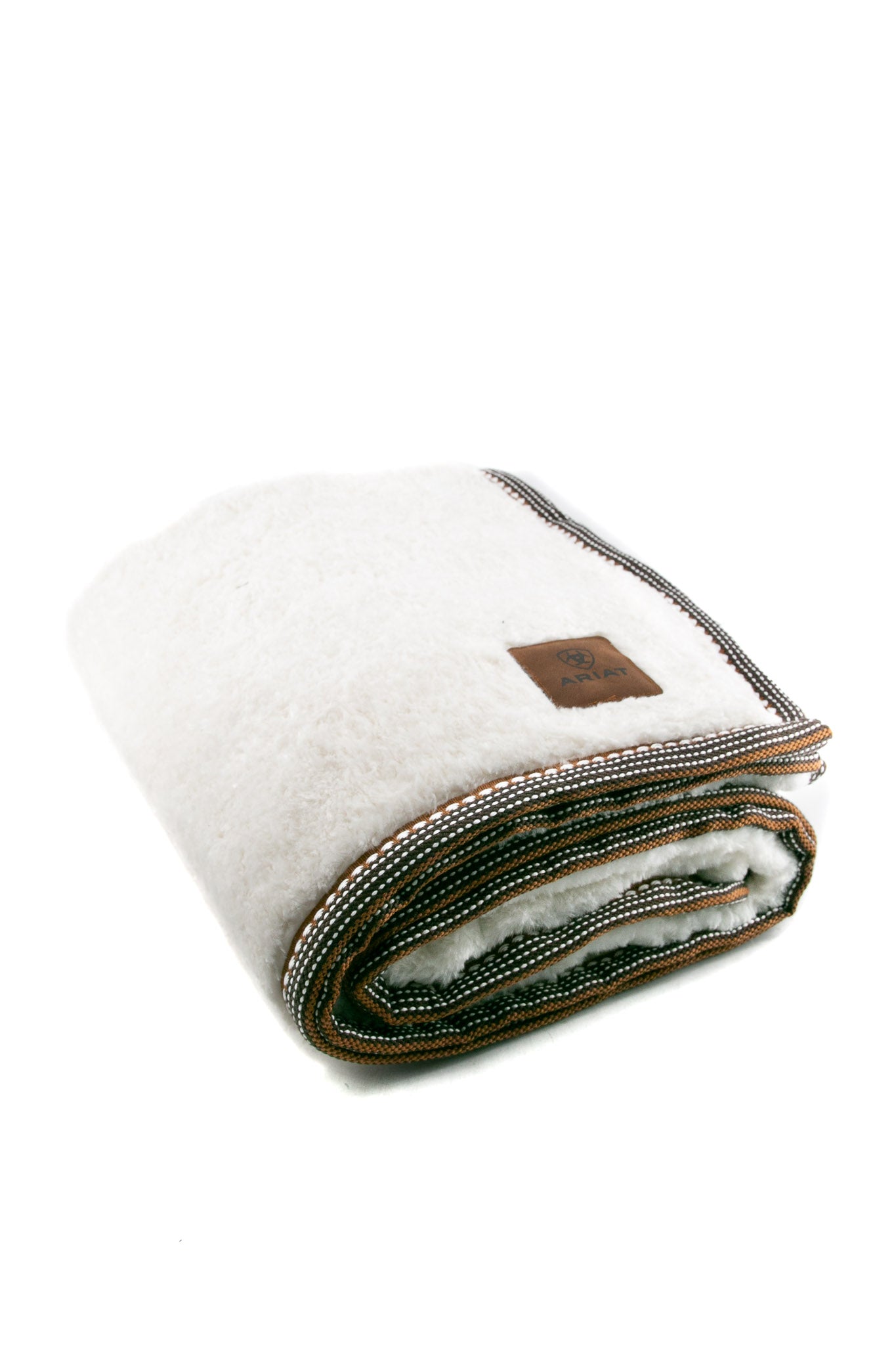 Ariat Soft Serenity White Snuggle Blanket