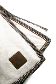 Ariat Soft Serenity White Snuggle Blanket