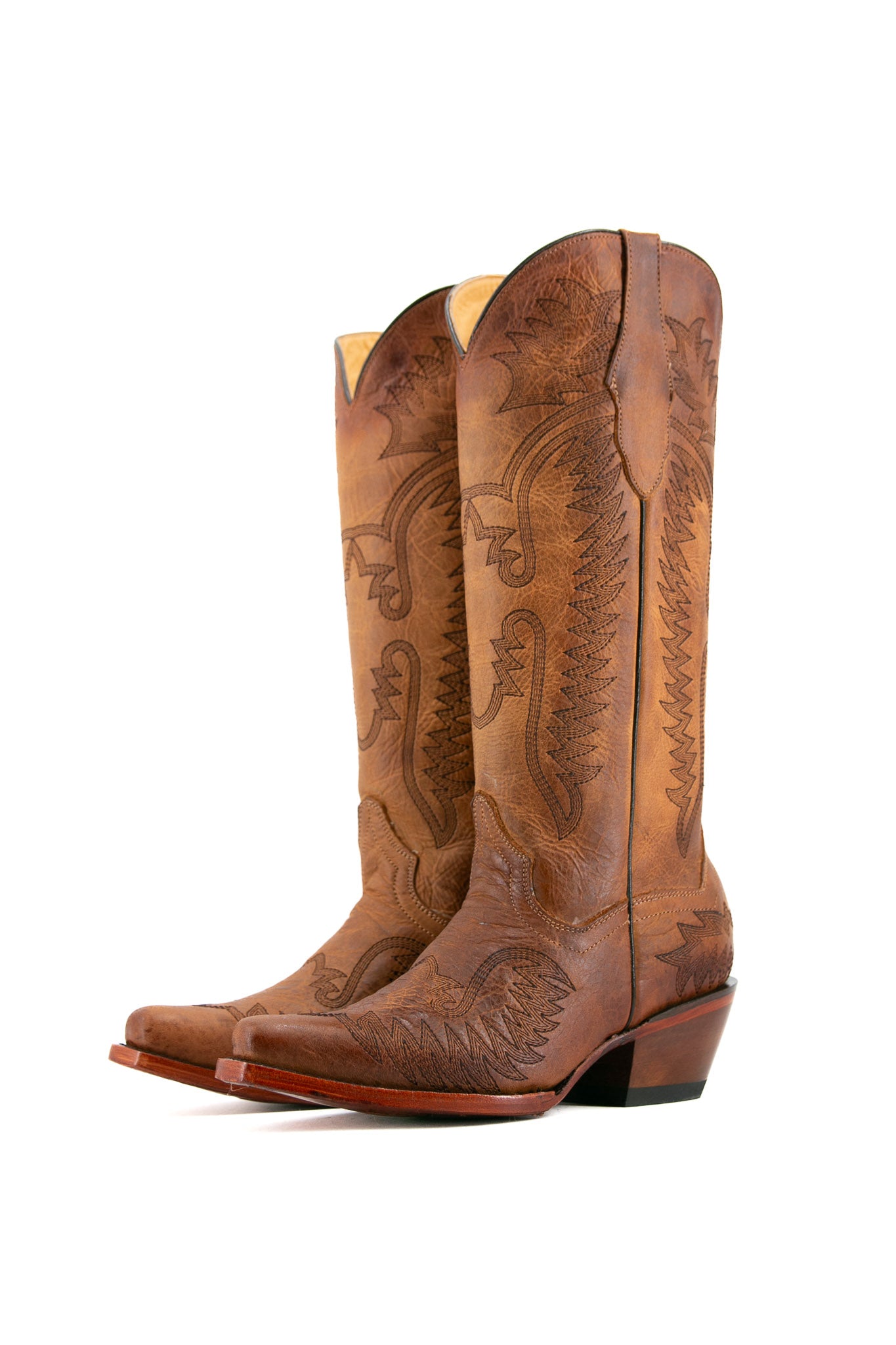 Coraline X Snip Toe Midi Cowgirl Boot