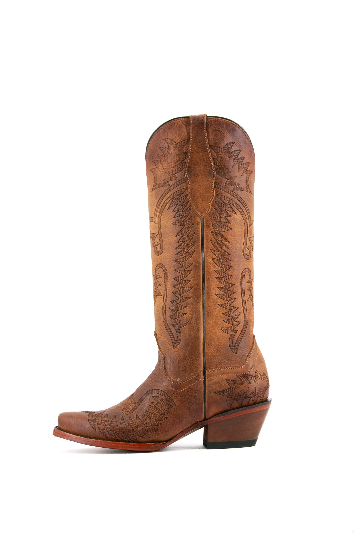 Coraline X Snip Toe Midi Cowgirl Boot