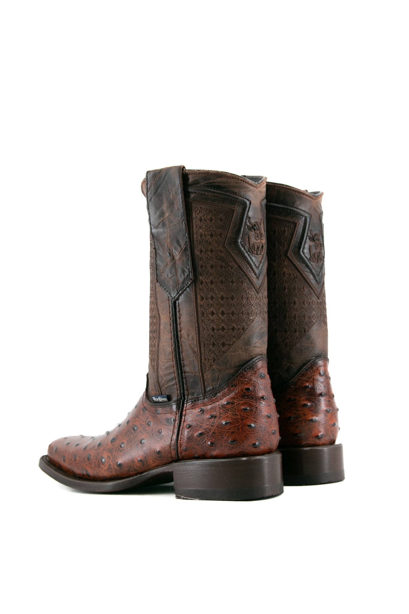 Ostrich Ranch Rodeo Cowboy Boot