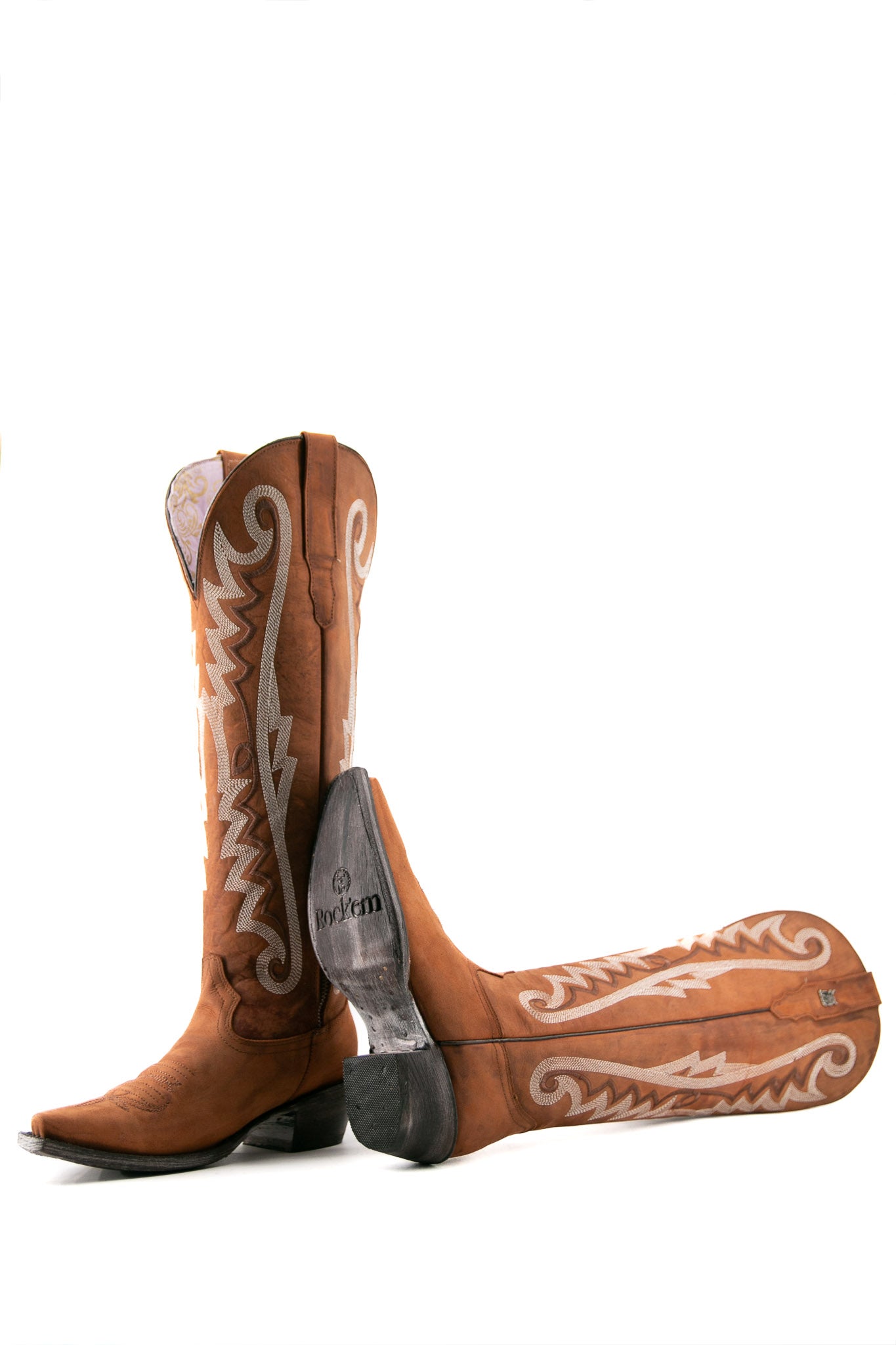 Victoria Tall Snip Toe Cowgirl Boot